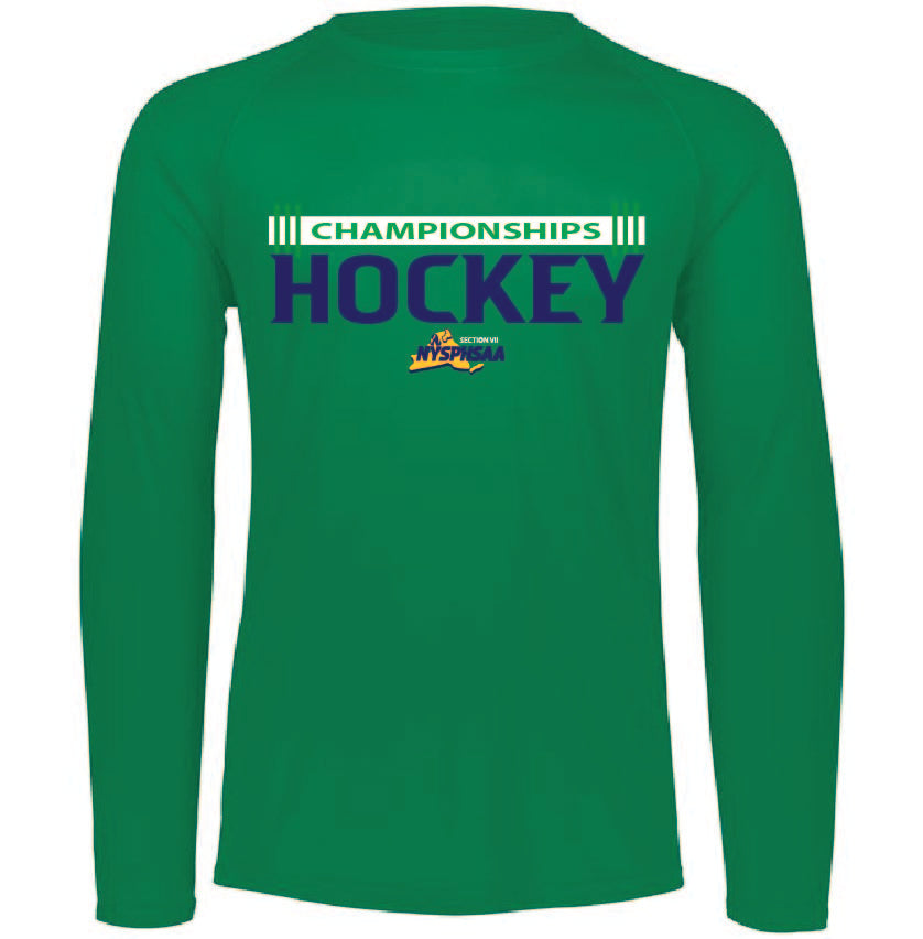Section VII Boys Hockey Championship Long Sleeve Shirt Winter 23