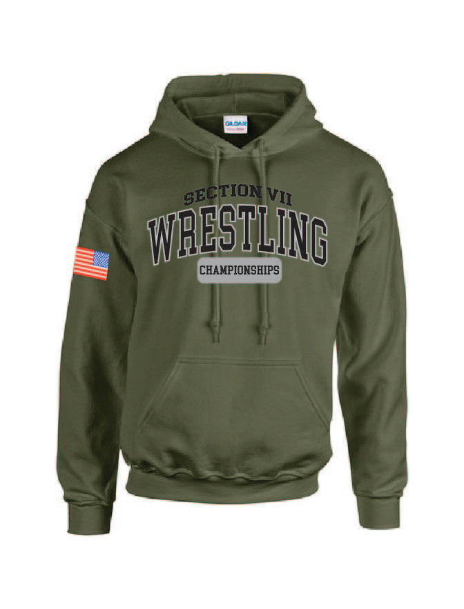 Section VII Wrestling Championships Alt Hoodie Winter 23