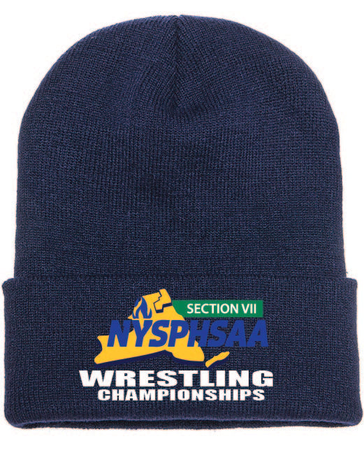 Section VII Wrestling Championships Cuffed Knit Hoodie Winter 23