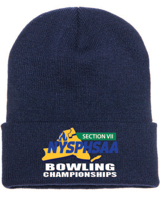 Section VII Bowling Championships Cuffed Knit Beanie Winter 23