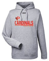 Cardinals 1 Under Armour Men's Hustle Pullover Hooded Sweatshirt