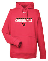 Cardinals Under Armour Men's Hustle Pullover Hooded Sweatshirt