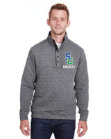 Seton Catholic Quilted Snap Pullover