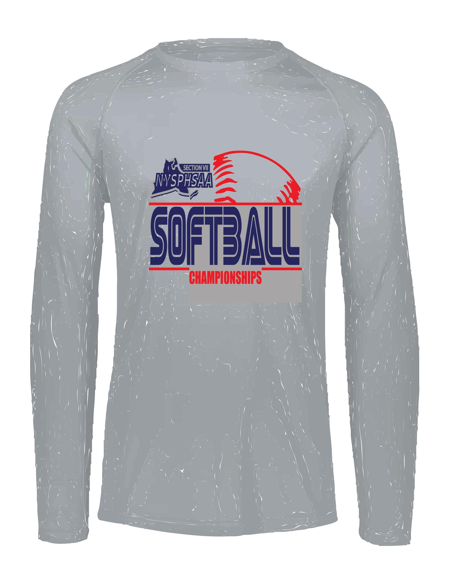 Long Sleeve Softball T-shirt