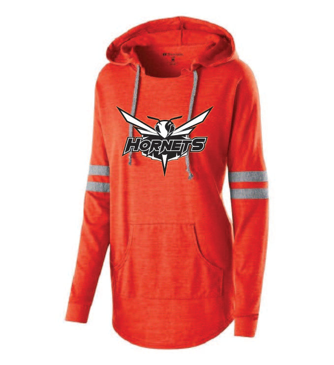 Hornets LADIES HOODED LOW KEY PULLOVER